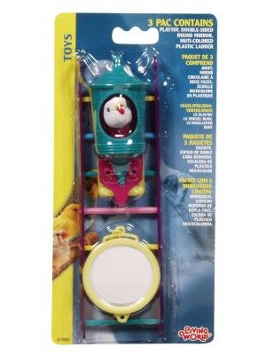 Living World MIRROR, TOY &LADDER 3pk