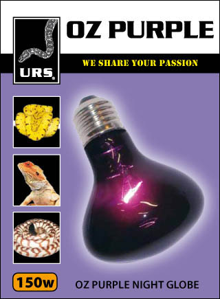 GLOBE SM OZ PURPLE 150W
