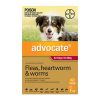 ADVOCATE FOR DOGS FOR LARGE DOGS 10 TO 25 KG - 3 DOSES