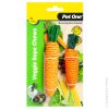 Carrot Veggie Rope Chew Twin Pack - SMALL & MEDIUM