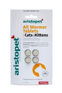 AP ALLWORMER CAT/KITTEN 4 PACK