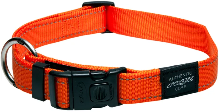 Rogz Lumberjack Collar EXTRA LARGE - Orange