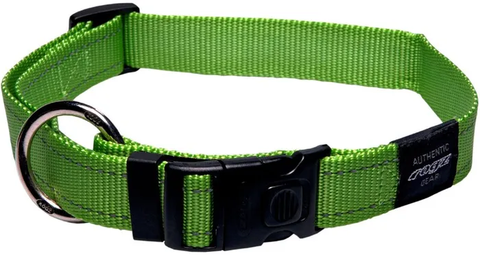 Rogz Lumberjack Collar EXTRA LARGE - Lime