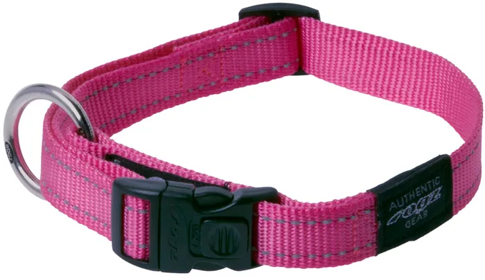 Rogz Fanbelt Collar LARGE - Pink