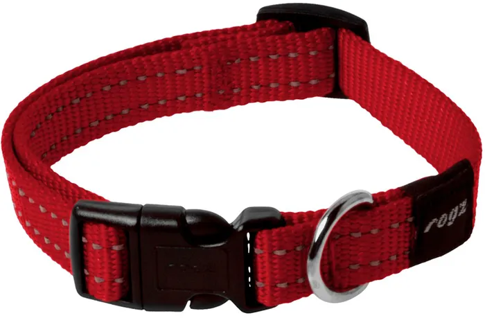 Rogz Snake Collar MEDIUM - Red