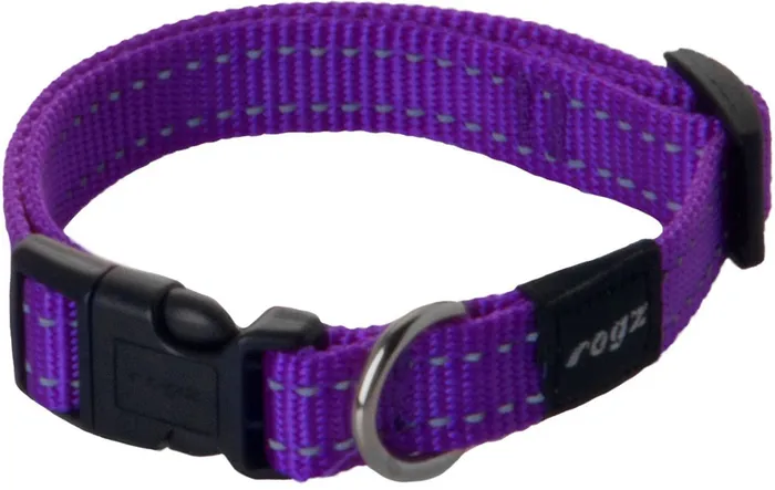 Rogz Snake Collar MEDIUM - Purple