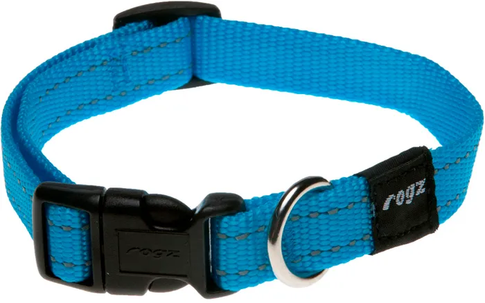 Rogz Snake Collar MEDIUM - Turquoise