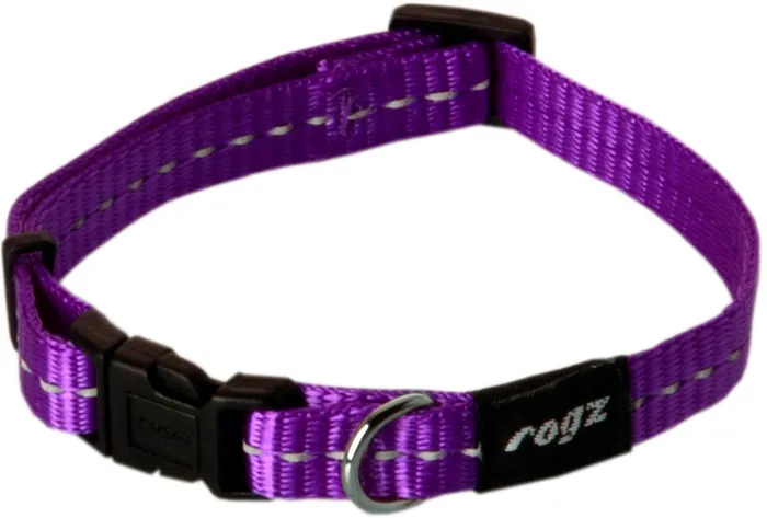 Rogz Nitelife Collar SMALL - Purple
