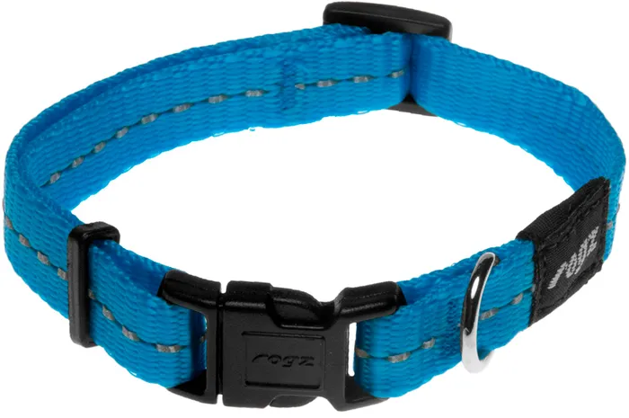 Rogz Nitelife Collar SMALL - Turquoise
