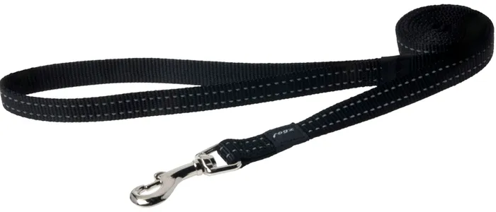 Rogz Snake Lead MEDUIM - Black
