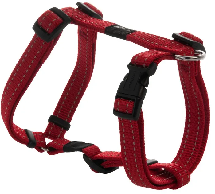 Rogz Snake Harness MEDIUM - Red