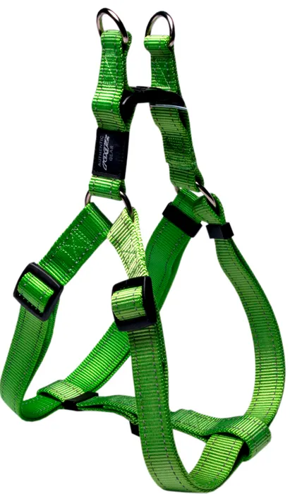 Rogz Lumberjack Step-In Harness EXTRA LARGE - Lime