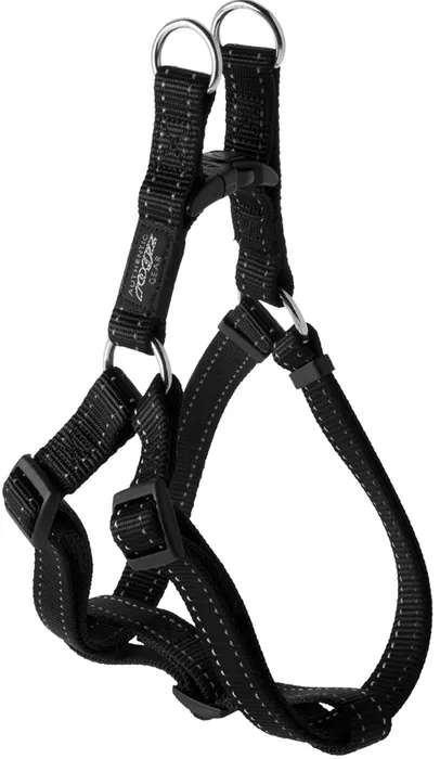 Rogz Fanbelt Step-In Harness LARGE - Black