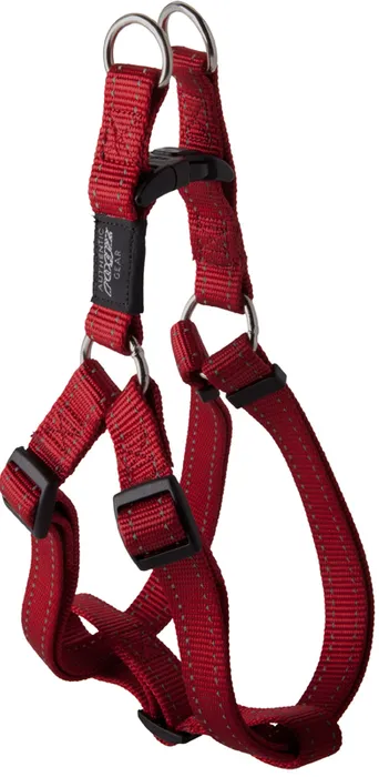 Rogz Fanbelt Step-In Harness LARGE - Red