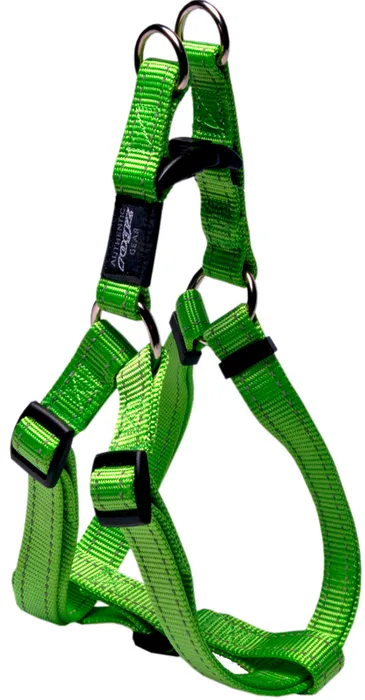 Rogz Fanbelt Step-In Harness LARGE - Lime