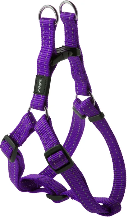 Rogz Snake Step-In Harness MEDIUM - Purple