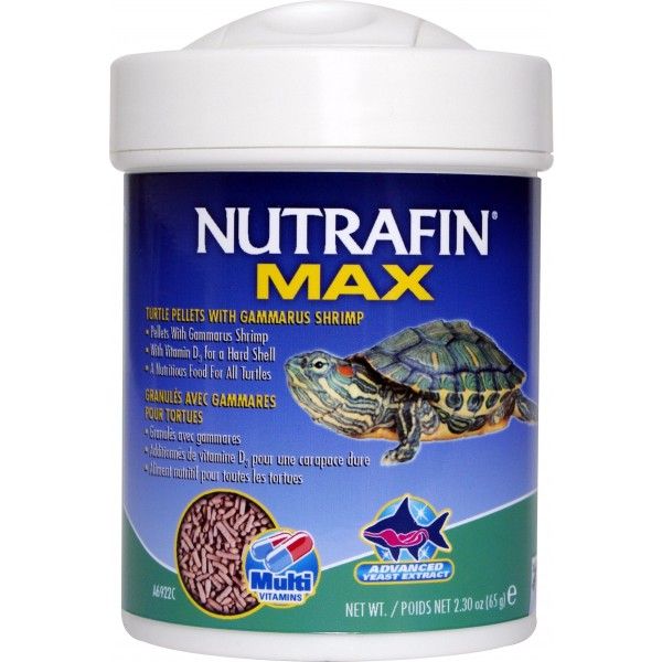 Nutrafin Max Turtle Pellets with Gammarus Shrimp 65g