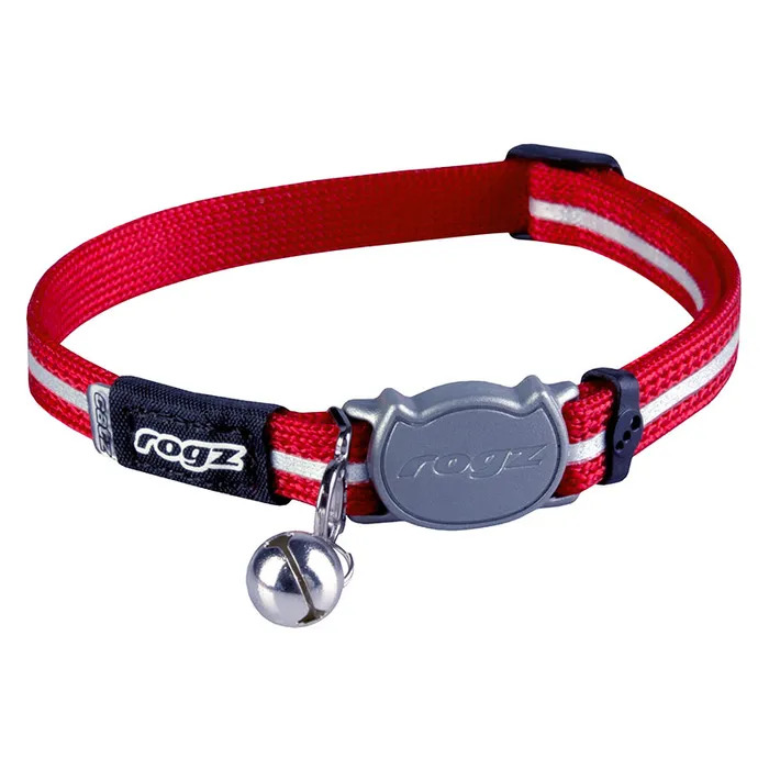 Rogz Alleycat Safeloc Collar 11mm - Red