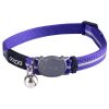 Rogz Alleycat Safeloc Collar 11mm - Purple