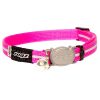 Rogz Alleycat Safeloc Collar 11mm - Pink