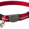 Rogz Alleycat Safeloc Collar 8mm - Red