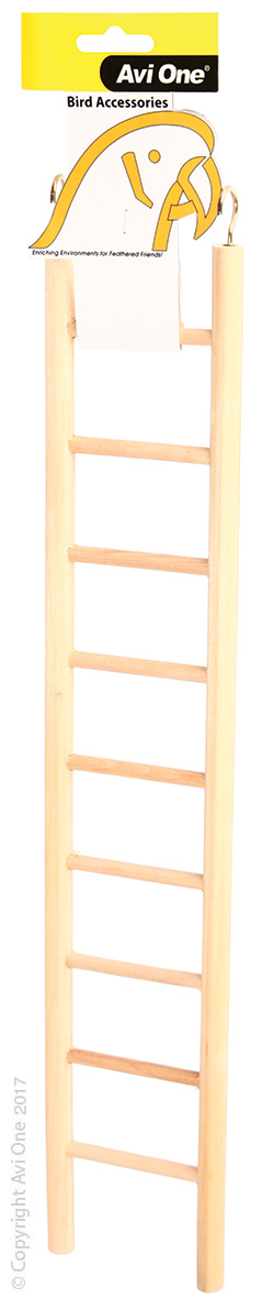 Bird Toy Wooden Ladder 9 Rung
