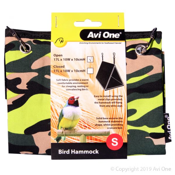 Bird Hammock Open S 17L X 10W X 10cm H