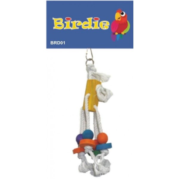 Birdie Small Block with 4 Hangers