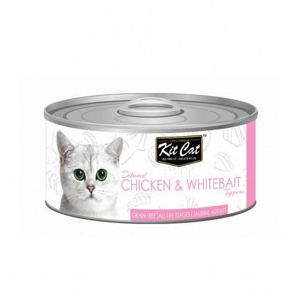 Kit Cat Chicken & Whitebait Cat Food 80gm