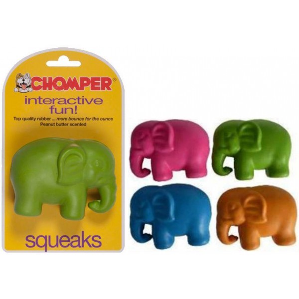 Chomper Jungle Elephant Mixed Colours (11cm)