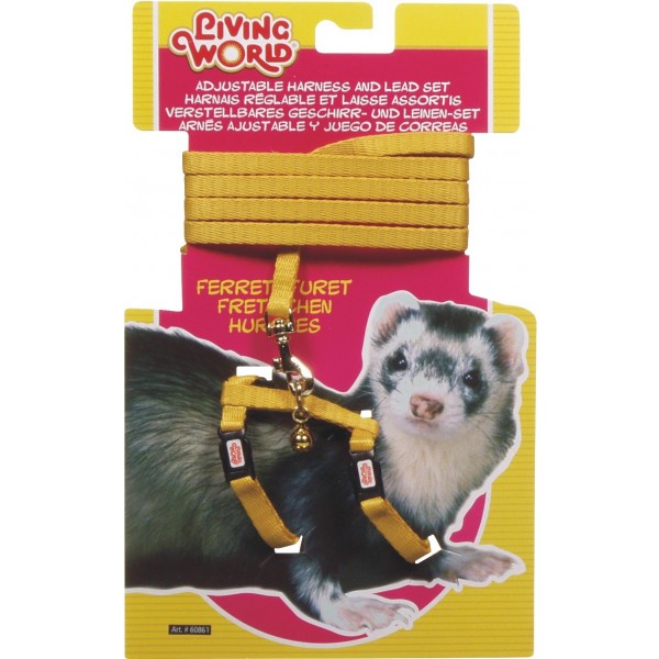 Ferret Harness/Lead Set - YELLOW