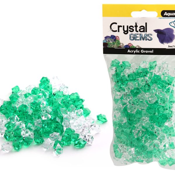 Crystal Gems Acrylic Betta Gravel 142g 15mm Lucky Charm
