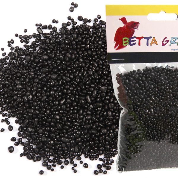 Betta Gravel Glass Black 350g