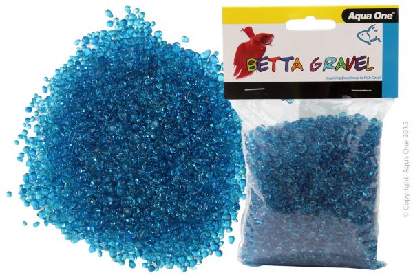 Betta Gravel Glass Blue 350g