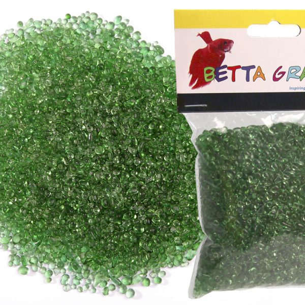 Betta Gravel Glass Green 350g