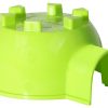 Small Animals Hide Plastic Igloo (M) 19x16.6x9.3cm Green