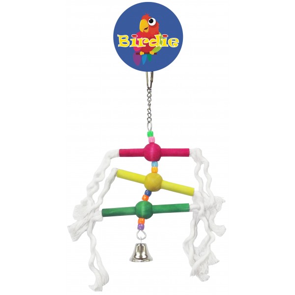 Birdie Small Multi Perch with Bell