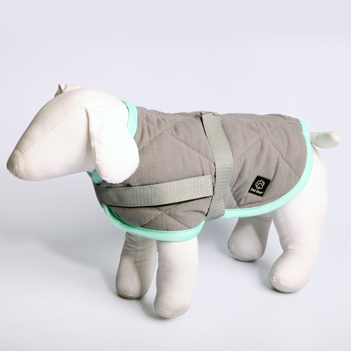 night sleeper 25 turq Dog Coat NightSleeper 25cm Grey Turquoise