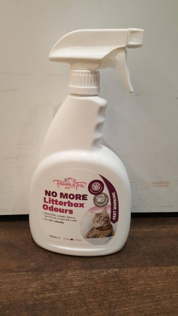 Trouble & Trix No More Litter Box Odours Spray 750ml