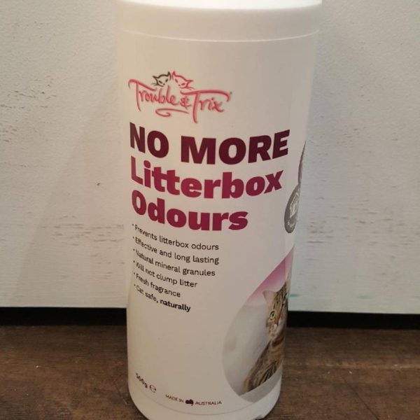 Trouble & Trix No More Litter Box Odours Powder 500g