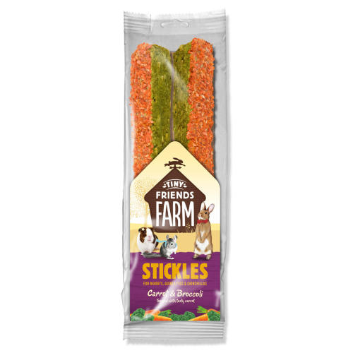 Tiny Friends Farm Stickles Carrot and Broccoli