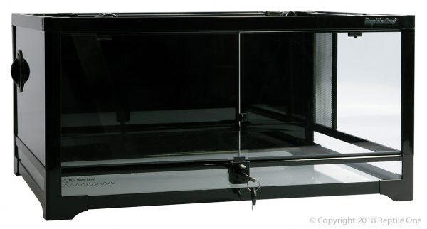 RTF 600HL Glass Hinged Door Terrarium 60x45x30cm (tank alone)