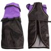 Dog Coat Blizzard 30cm H Duty W Proof Refl Purple