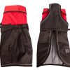 Dog Coat Blizzard 35cm H Duty W Proof Refl Red