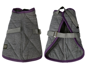 Dog Coat NightSleeper 55cm Grey Purple