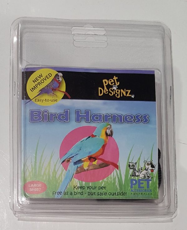 Pet Designz Bird Harness  Large