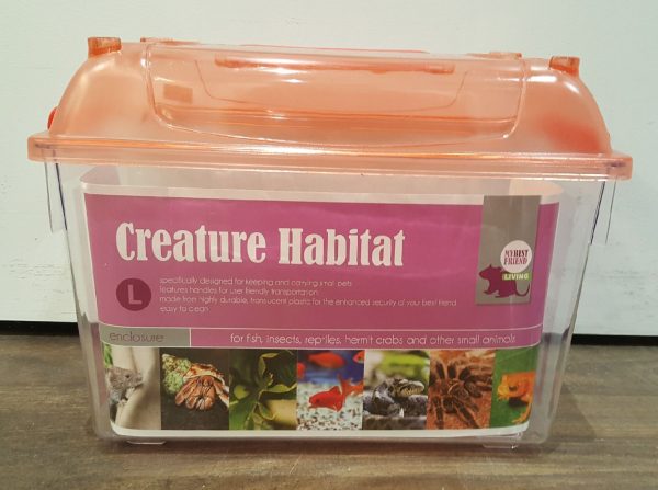 Plastic Tank Large Orange