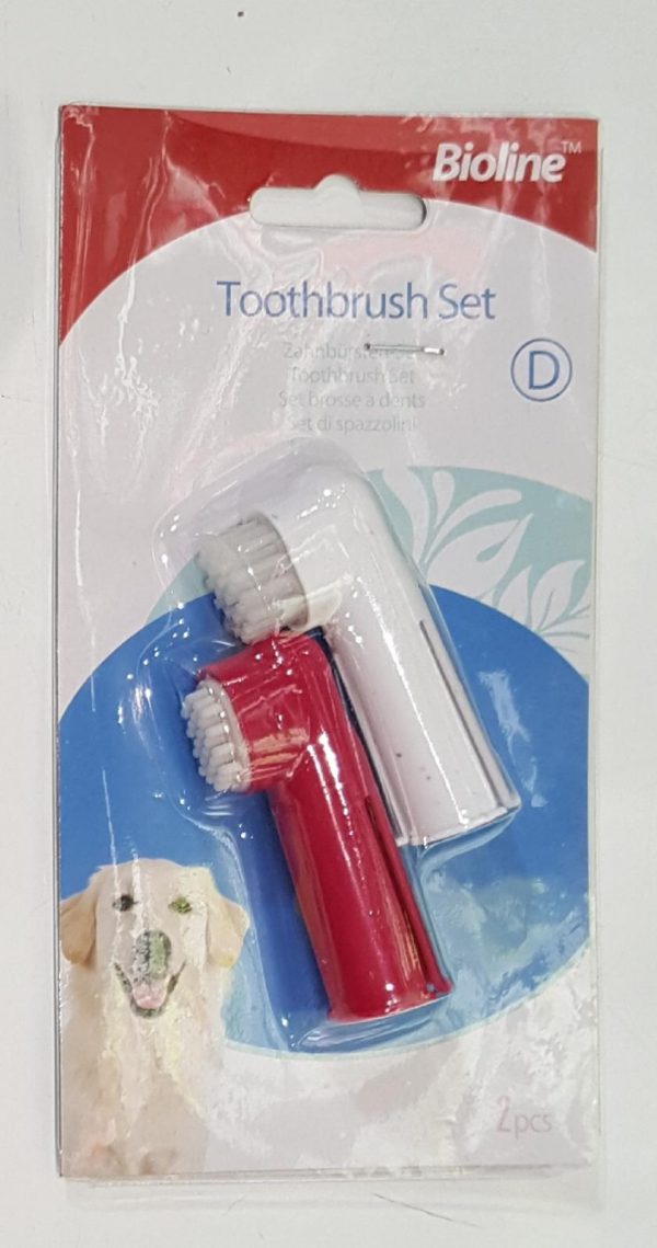 Bioline Finger Brush Set of 2