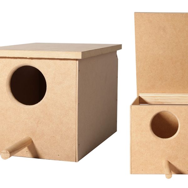 Wooden Finch Nest Box