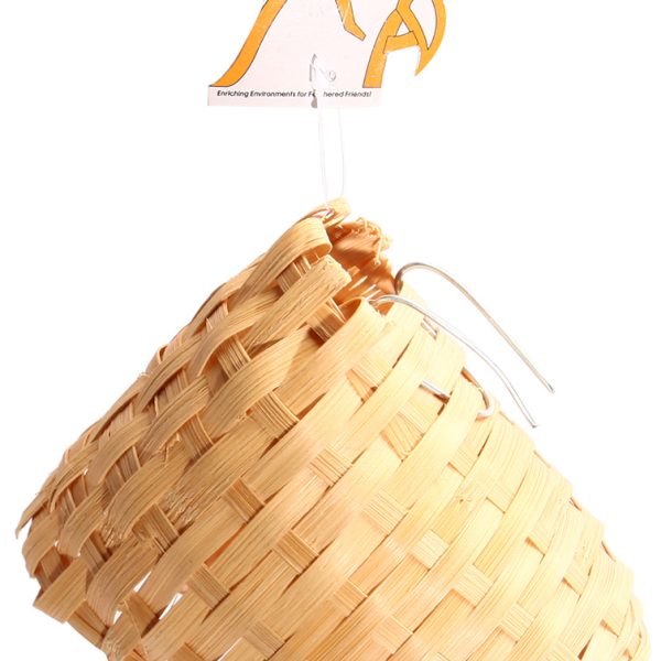 Bird Nest (finch) Wicker With Hanging